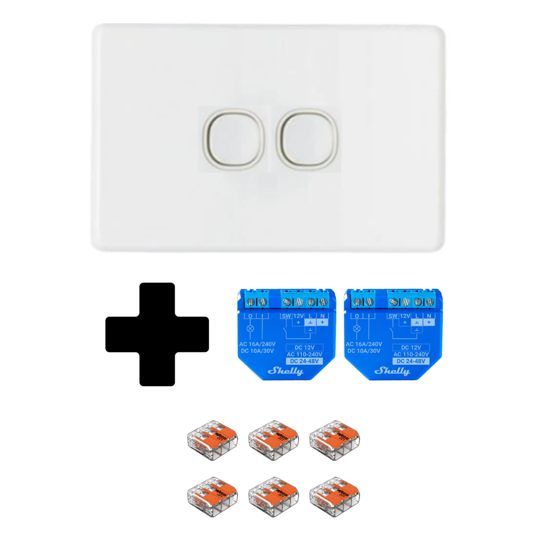 Shelly 1 Plus Relay Kit (Clipsal) Shelly 1 Plus Relay Kit (Clipsal)